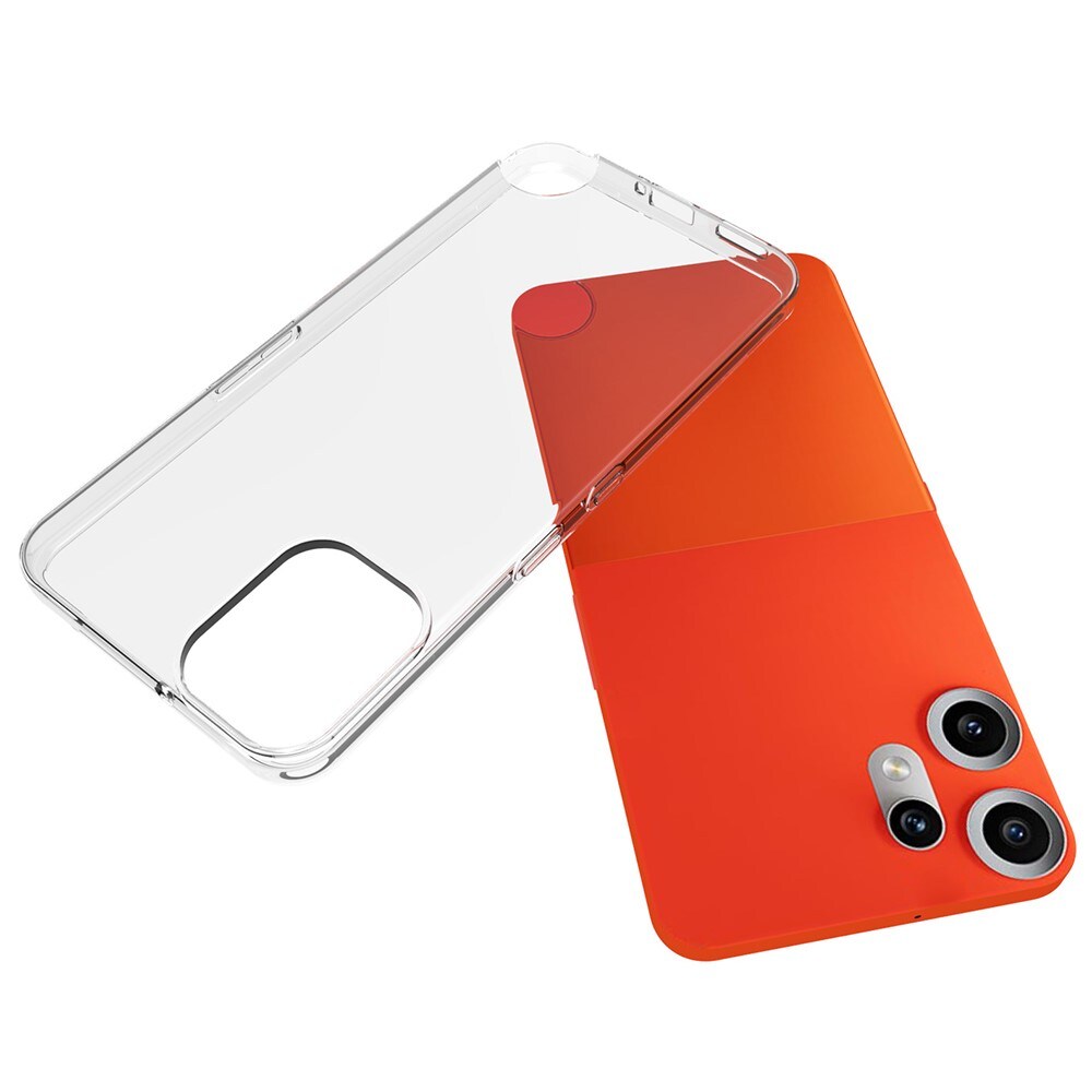 Nothing CMF Phone 2 Pro Tynt TPU-deksel, Gjennomsiktig