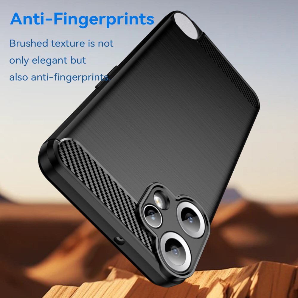 Nothing CMF Phone 2 Pro TPU-deksel Brushed, Svart