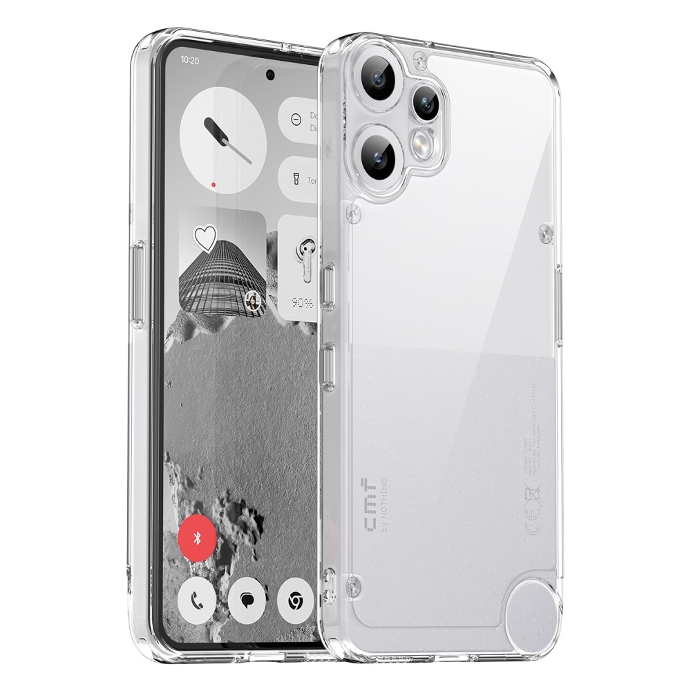 Nothing CMF Phone 2 Pro Crystal Hybrid-deksel, Gjennomsiktig
