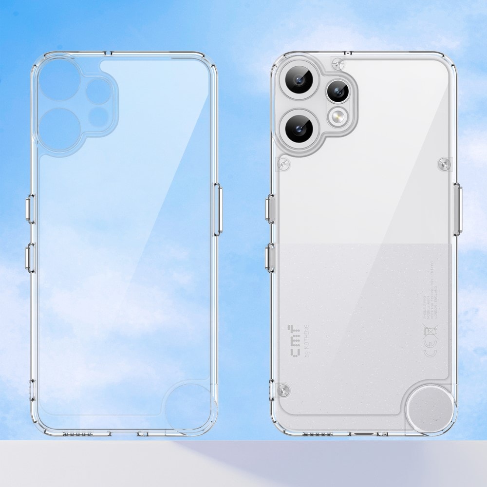 Nothing CMF Phone 2 Pro Crystal Hybrid-deksel, Gjennomsiktig