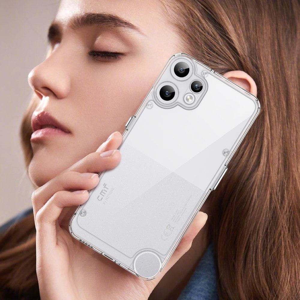 Nothing CMF Phone 2 Pro Crystal Hybrid-deksel, Gjennomsiktig