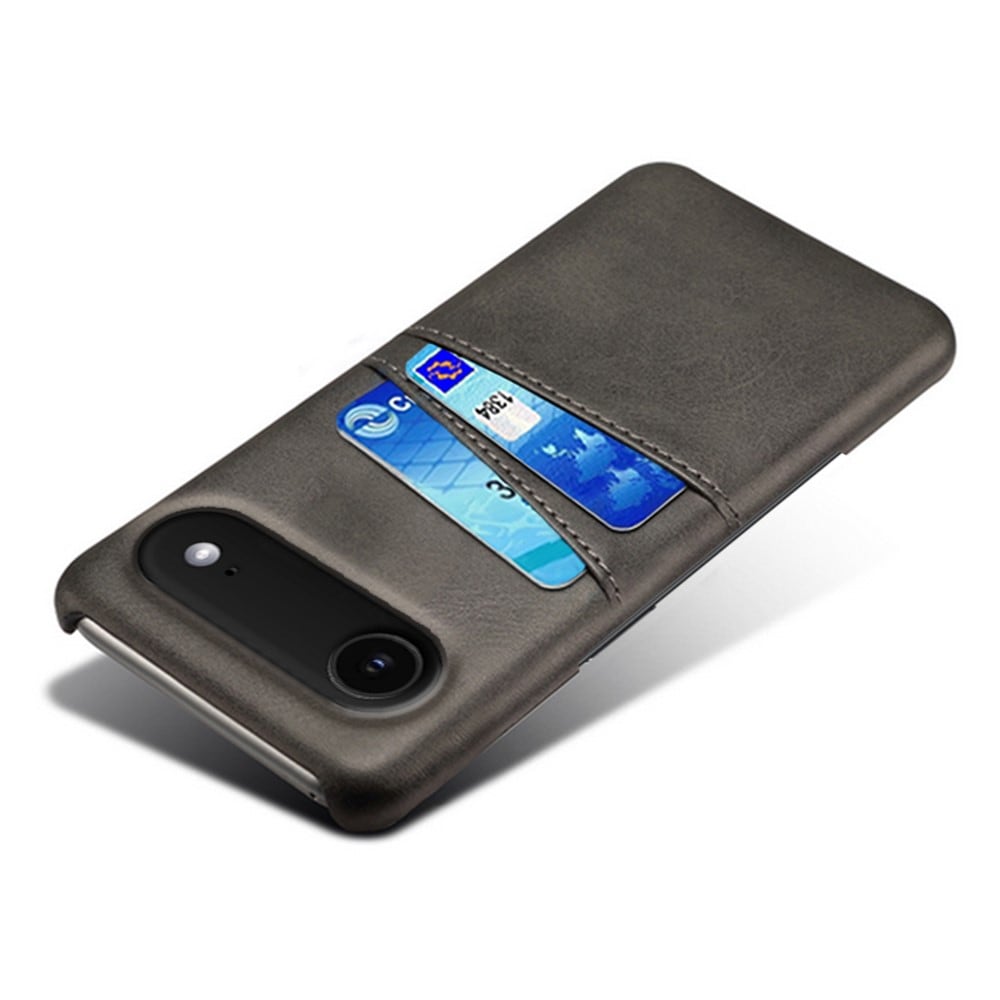 iPhone 17 Air Stilig deksel med 2 kortlommer, Svart