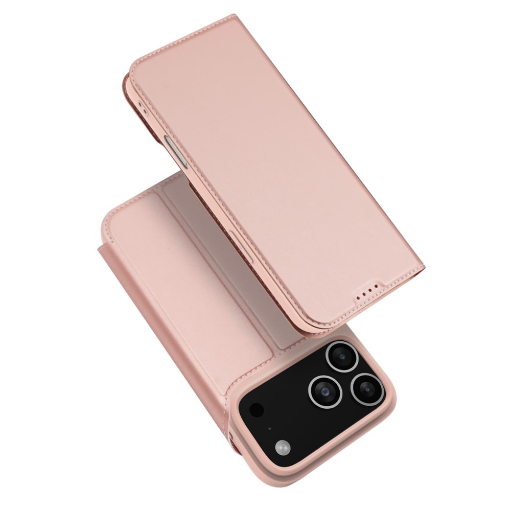 iPhone 17 Pro Slankt mobiletui, Rosegull