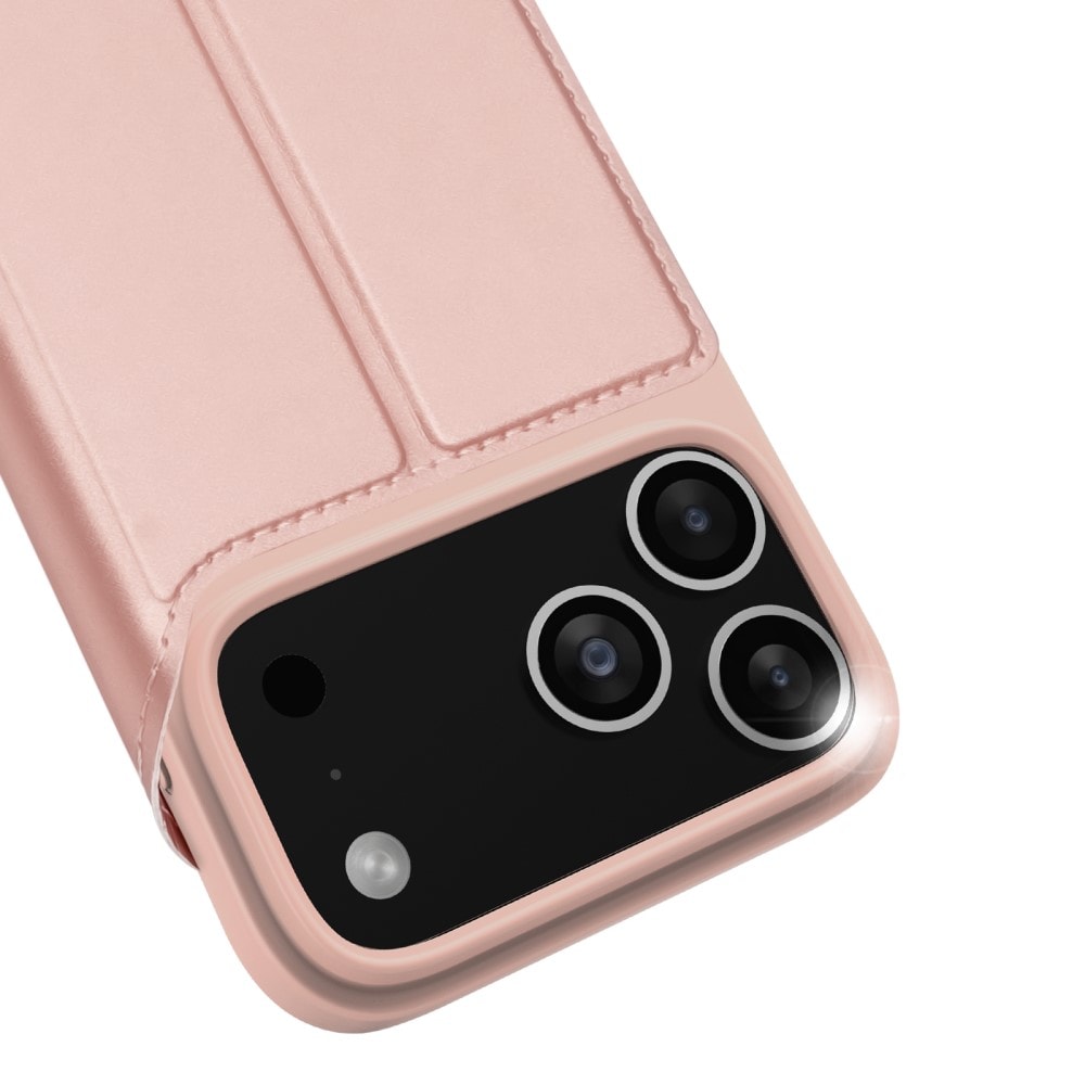 iPhone 17 Pro Slankt mobiletui, Rosegull