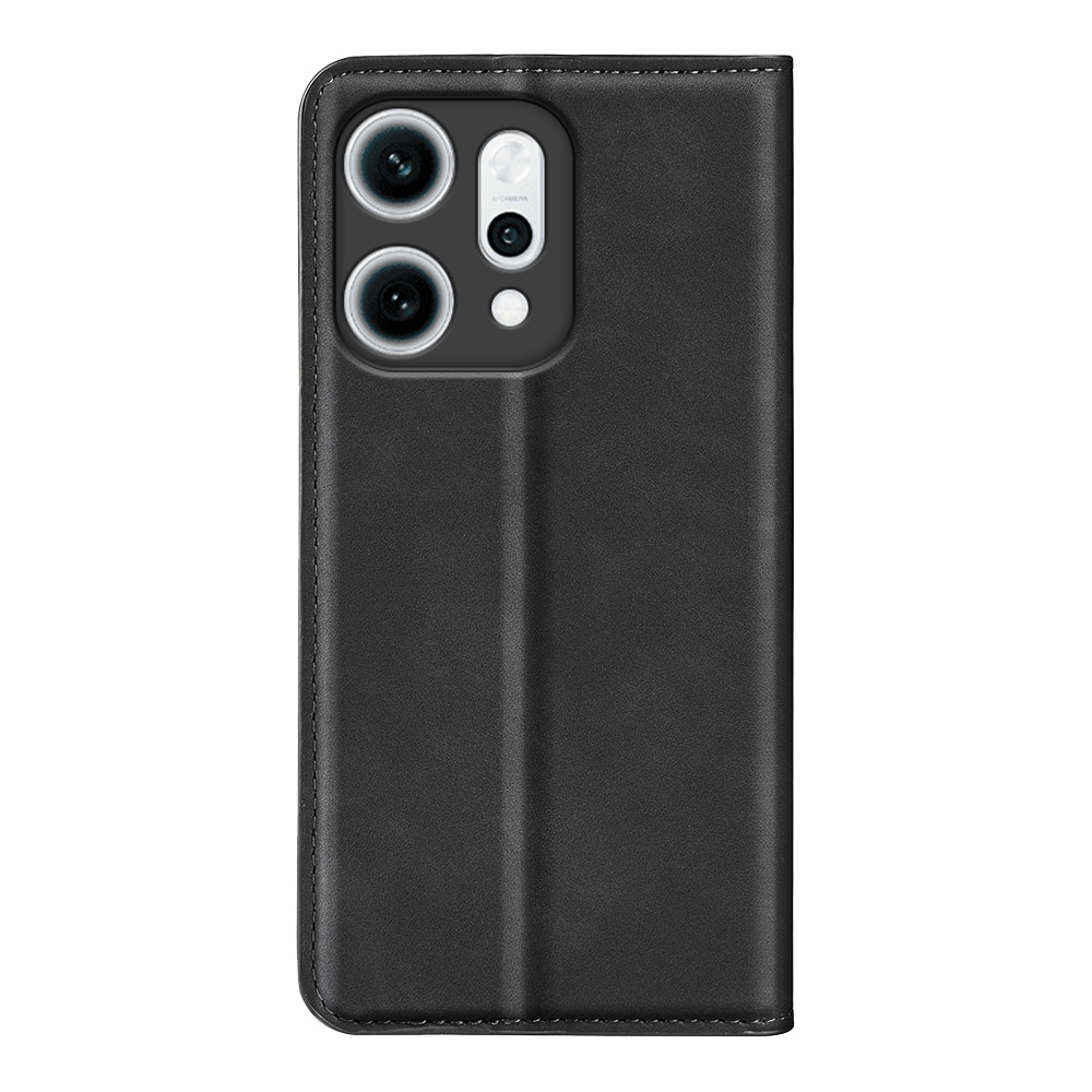 Oppo Reno 14 Slankt etui med kortlomme, Svart