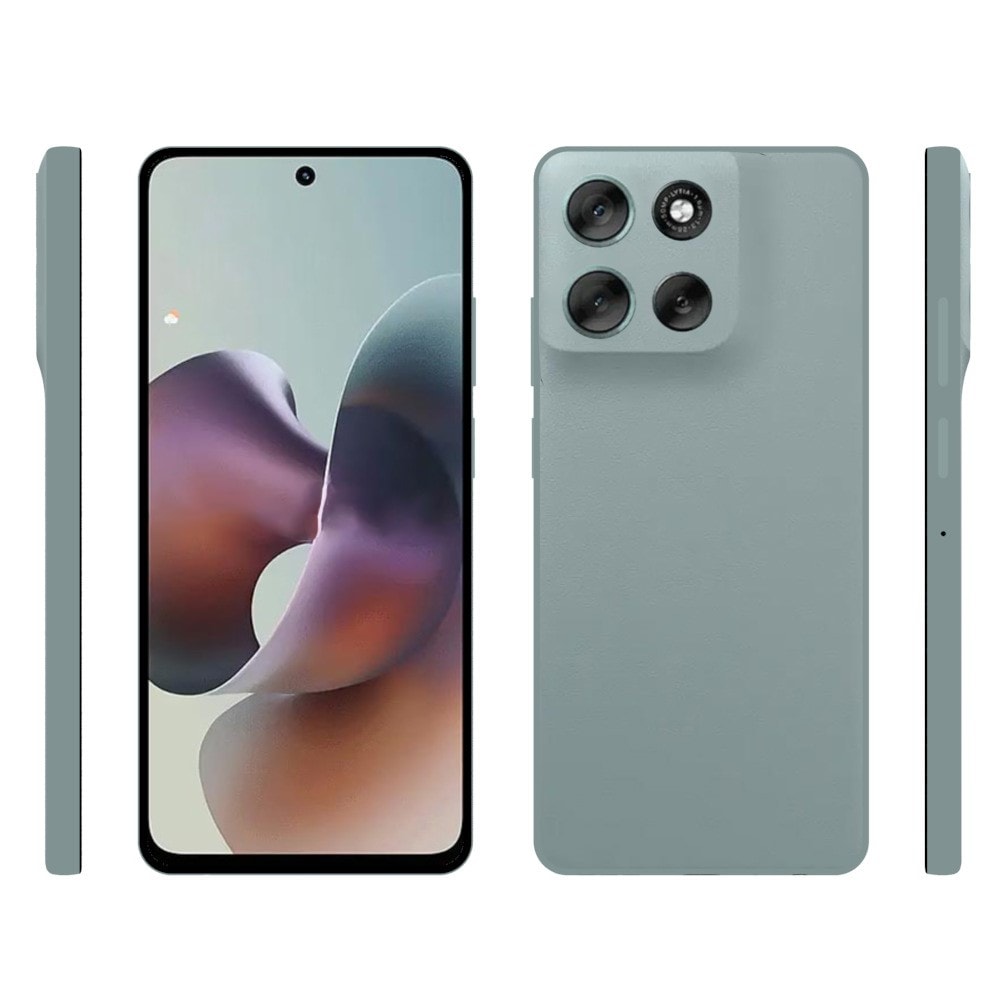 Motorola Moto G56 Tynt TPU-deksel, Gjennomsiktig
