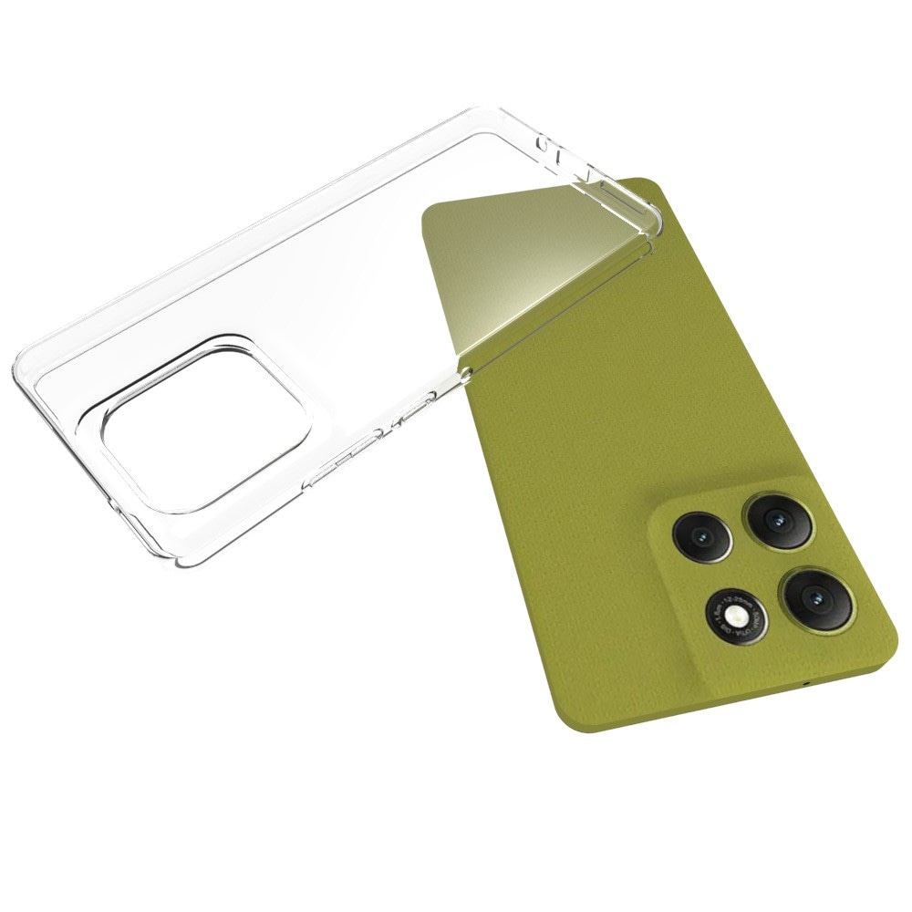 Motorola Moto G86 Tynt TPU-deksel, Gjennomsiktig