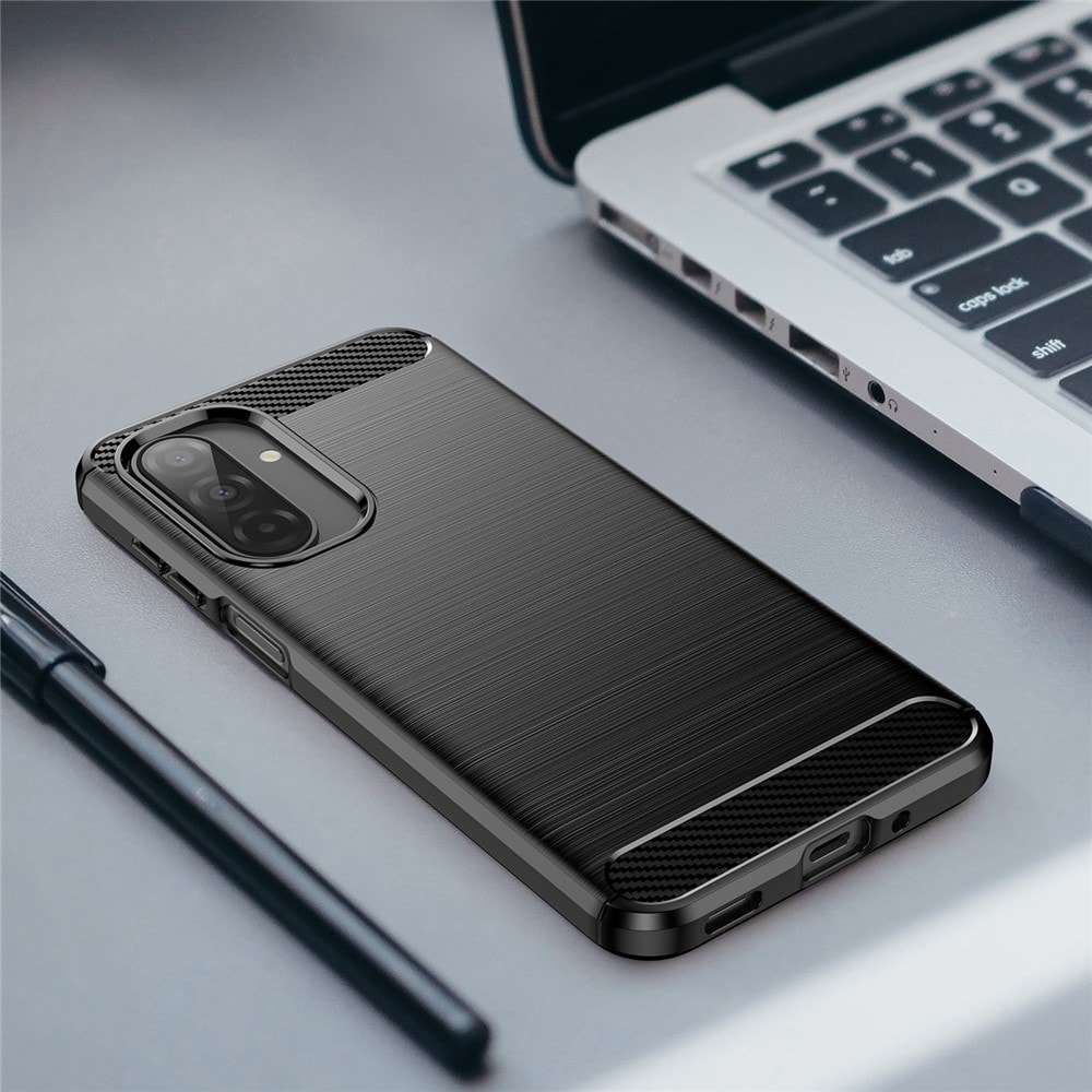 Samsung Galaxy A17 TPU-deksel Brushed, Svart