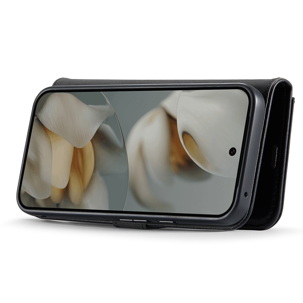 Google Pixel 10 Pro XL Lommeboketui med avtakbart deksel, Black