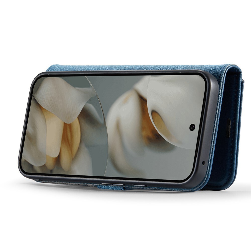 Google Pixel 10 Pro XL Lommeboketui med avtakbart deksel, Blue