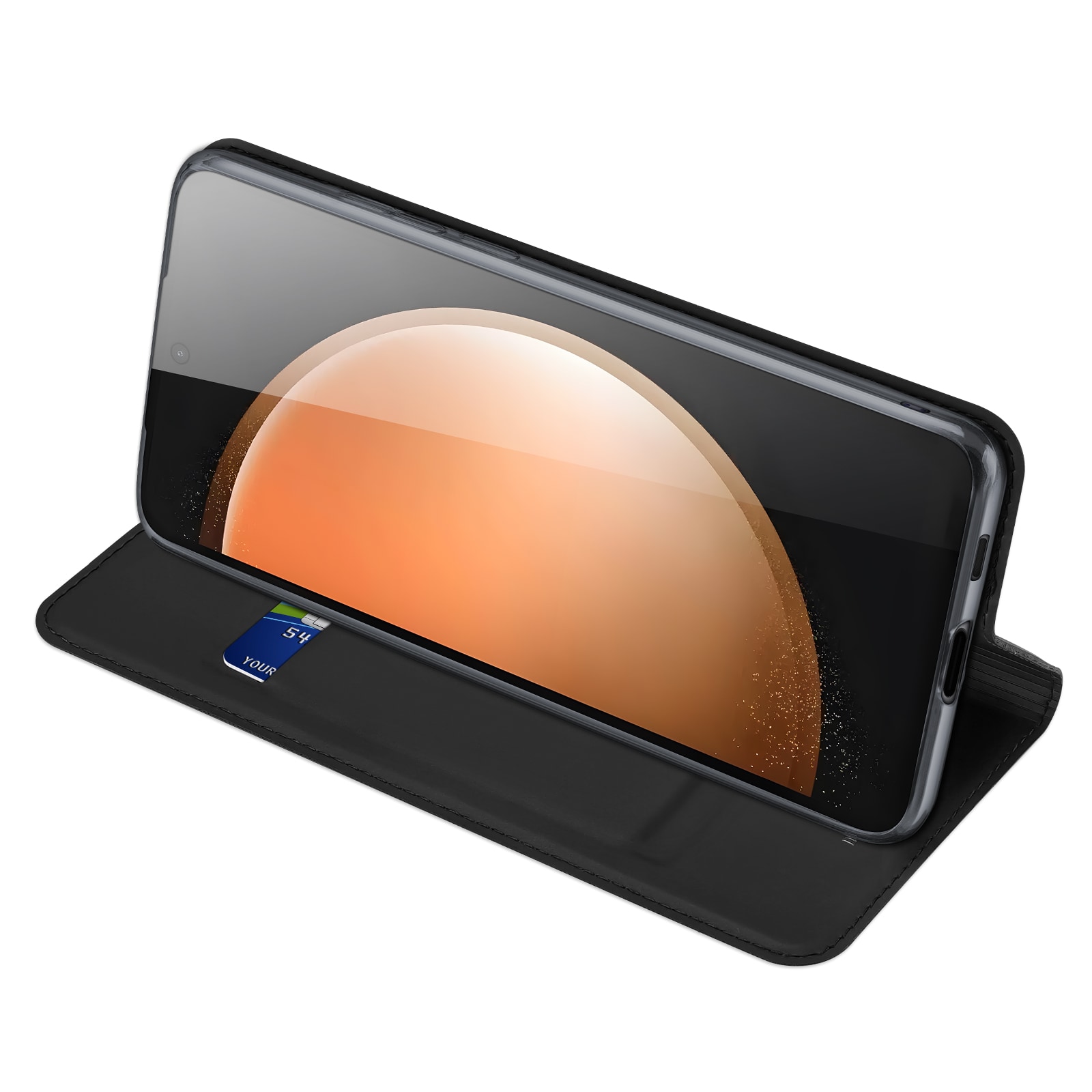 Samsung Galaxy S25 FE Slankt mobiletui, Svart
