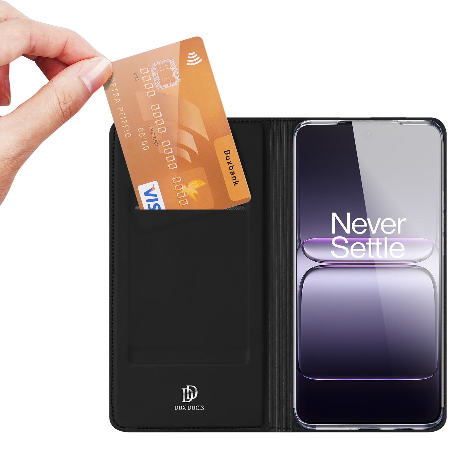  OnePlus Nord CE5 Slankt mobiletui, Svart