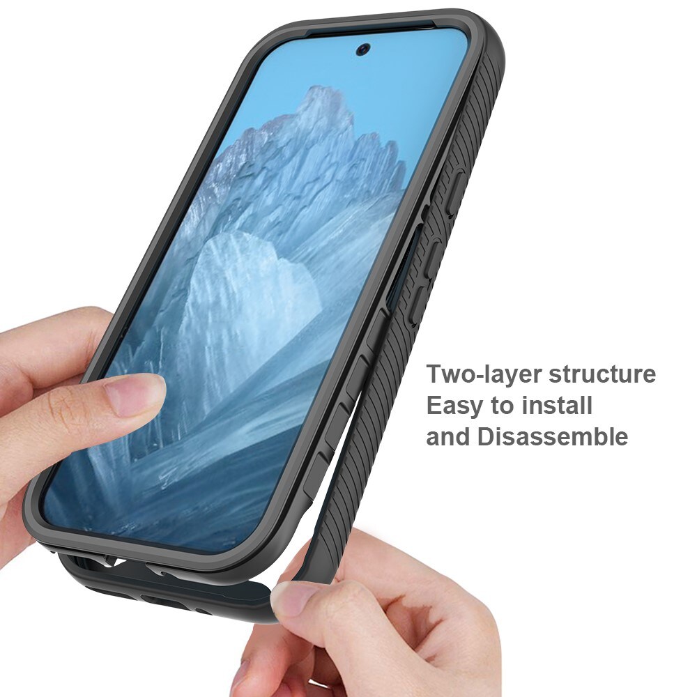 Google Pixel 10 Deksel Full Protection, Svart