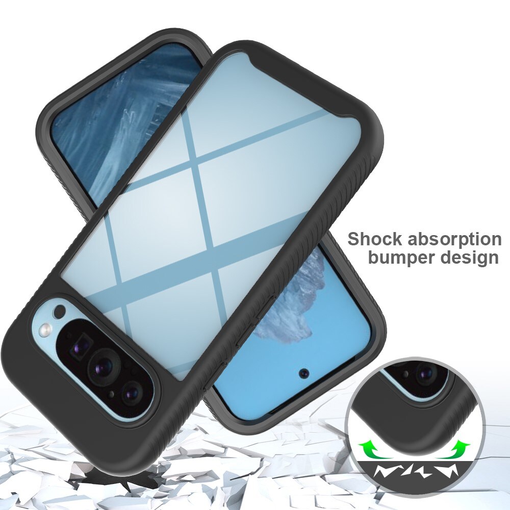 Google Pixel 10 Deksel Full Protection, Svart