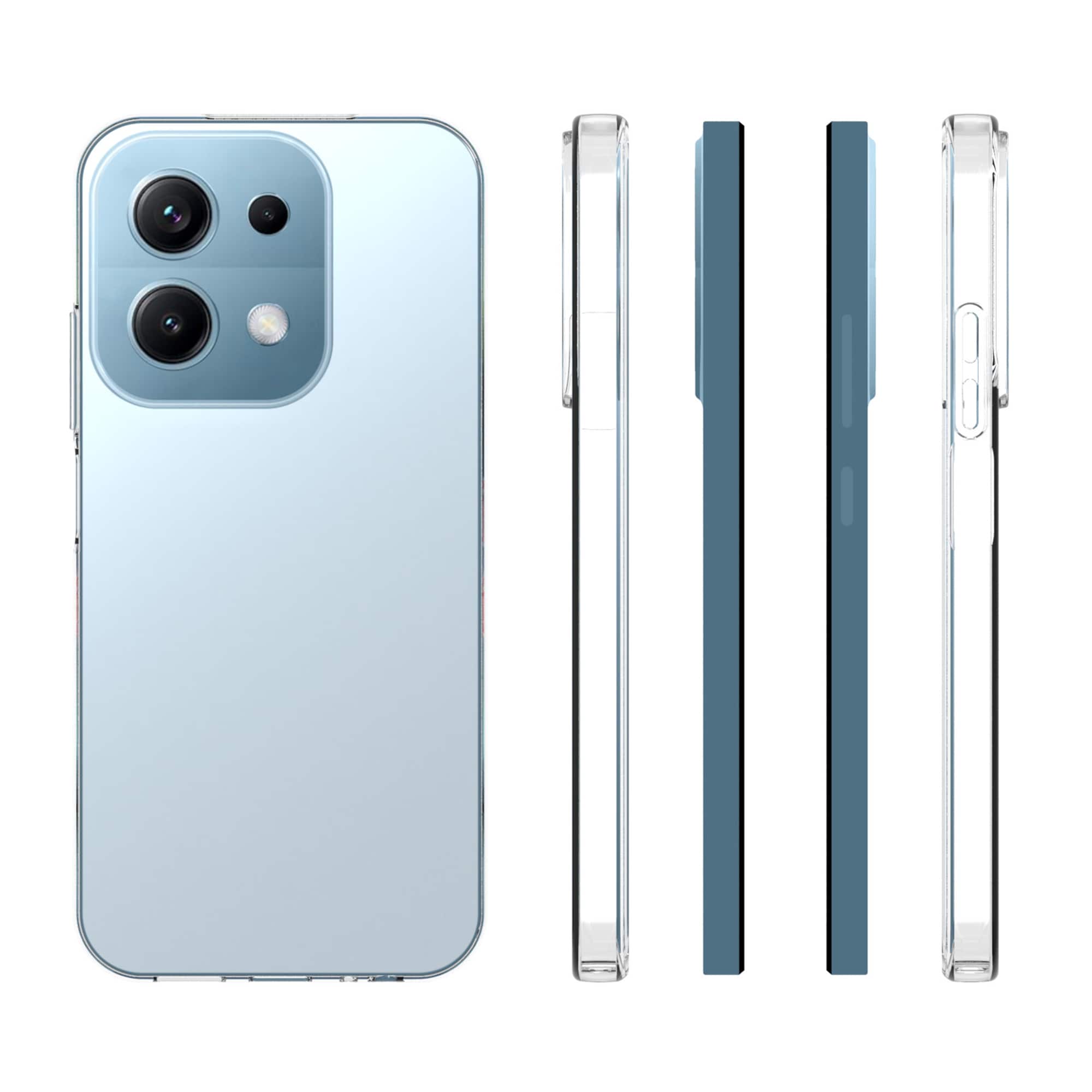 Xiaomi Redmi 15C Tynt TPU-deksel, Gjennomsiktig