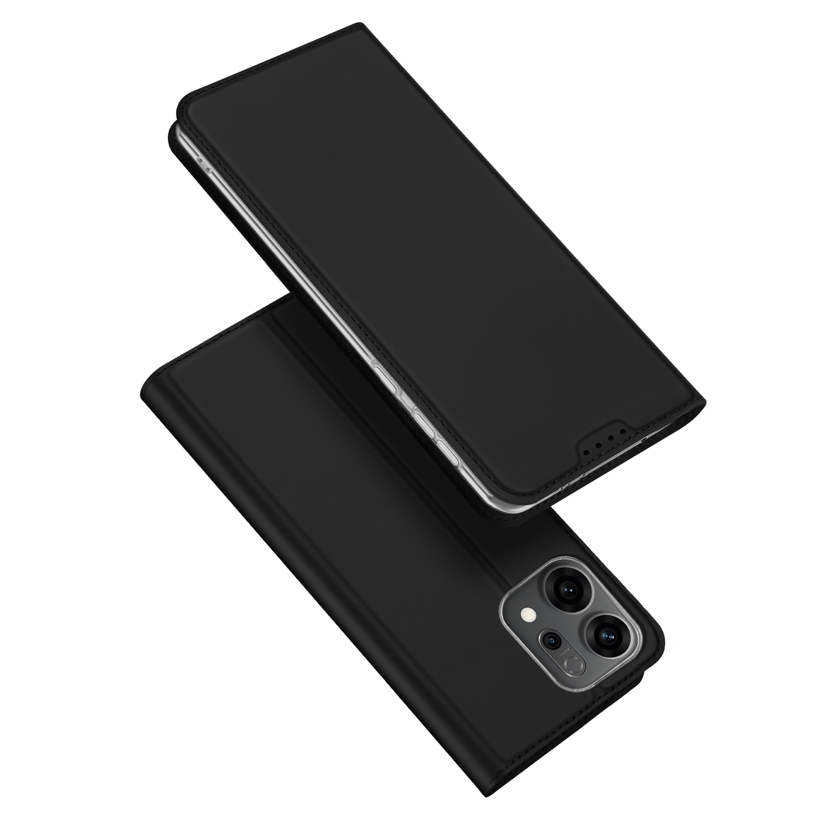 Oppo Reno 14 Slankt mobiletui, Svart