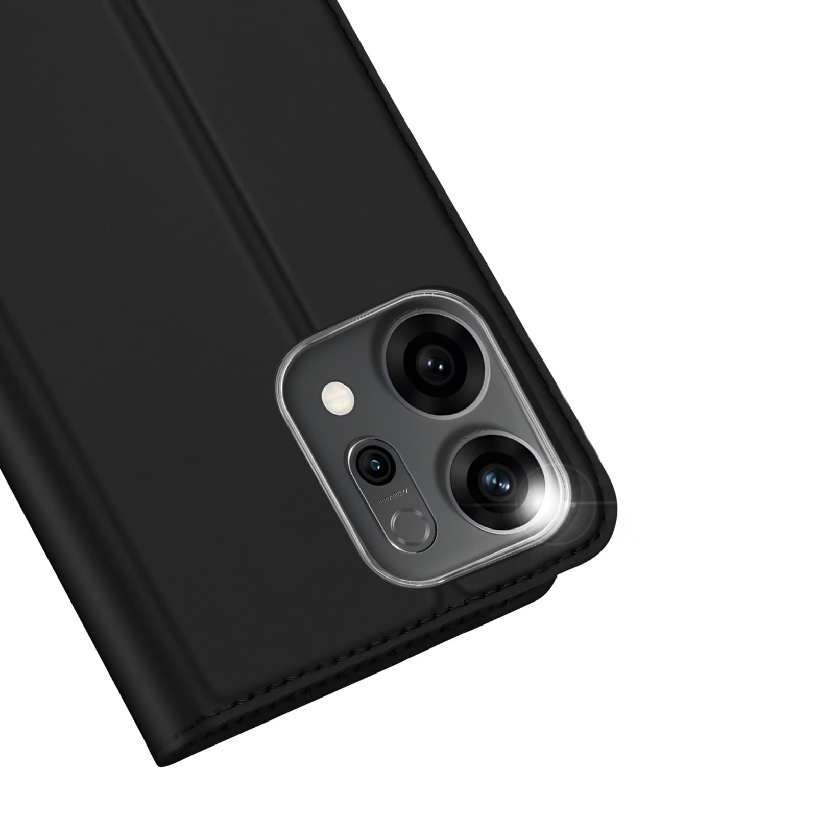 Oppo Reno 14 Slankt mobiletui, Svart