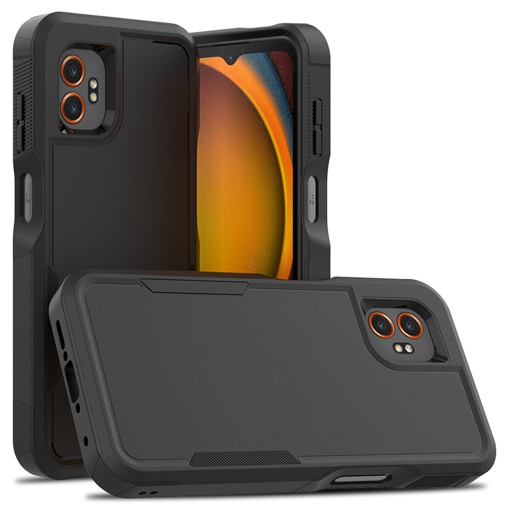 Samsung Galaxy Xcover 7 Pro Hybrid-deksel Off-road, Svart