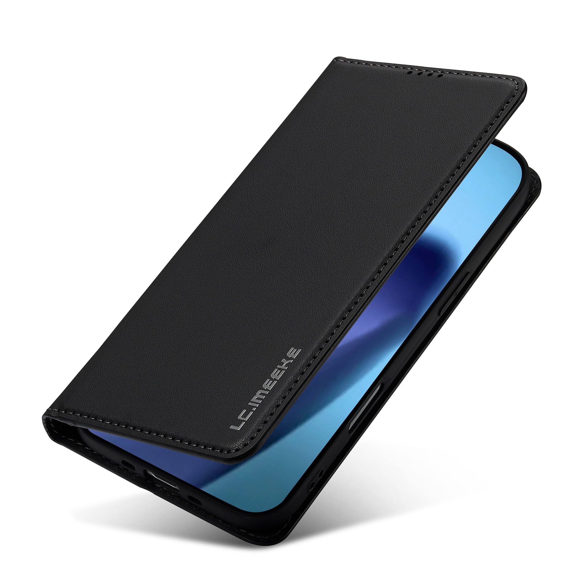 iPhone 17 Air Slankt lommeboketui, Svart