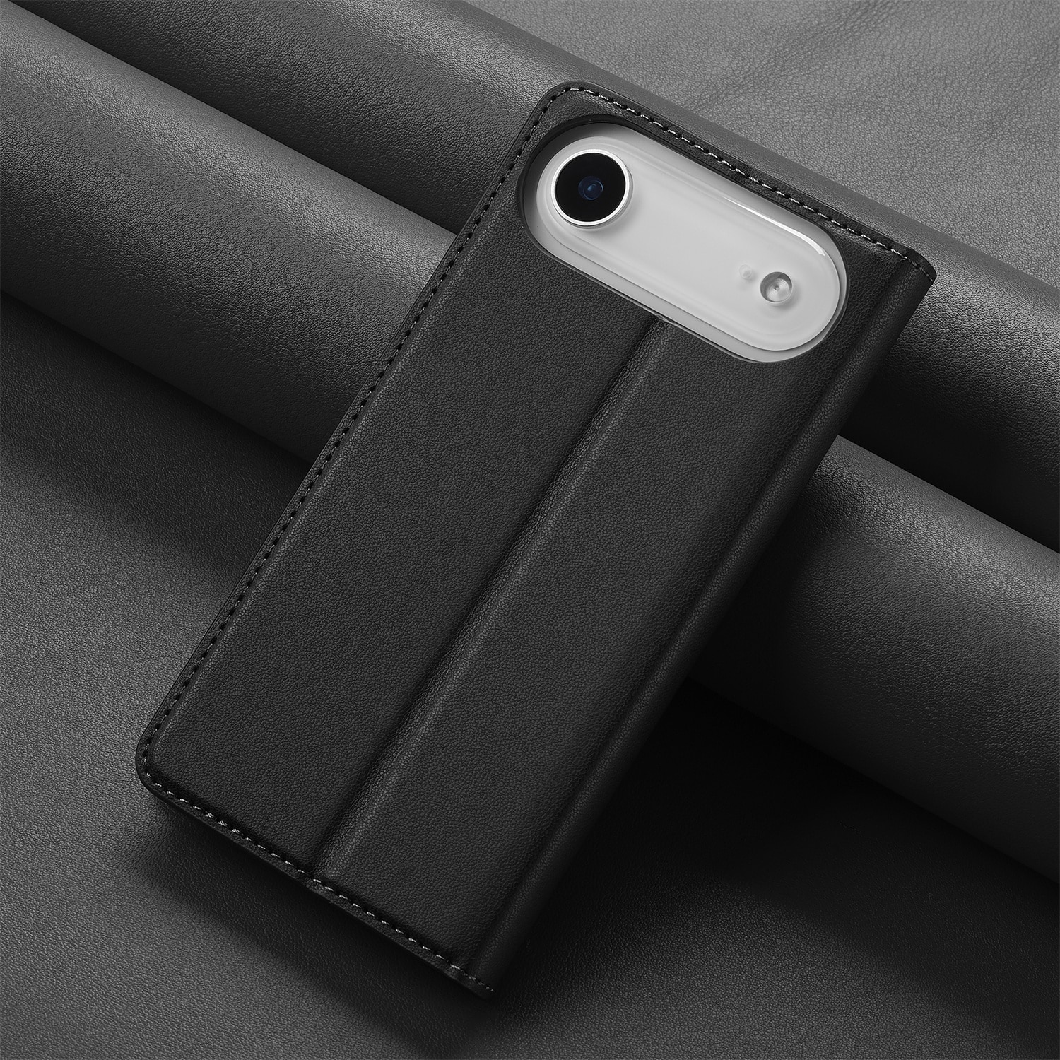iPhone 17 Air Slankt lommeboketui, Svart