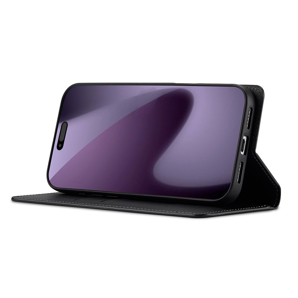 iPhone 17 Pro Max Slankt lommeboketui, Svart