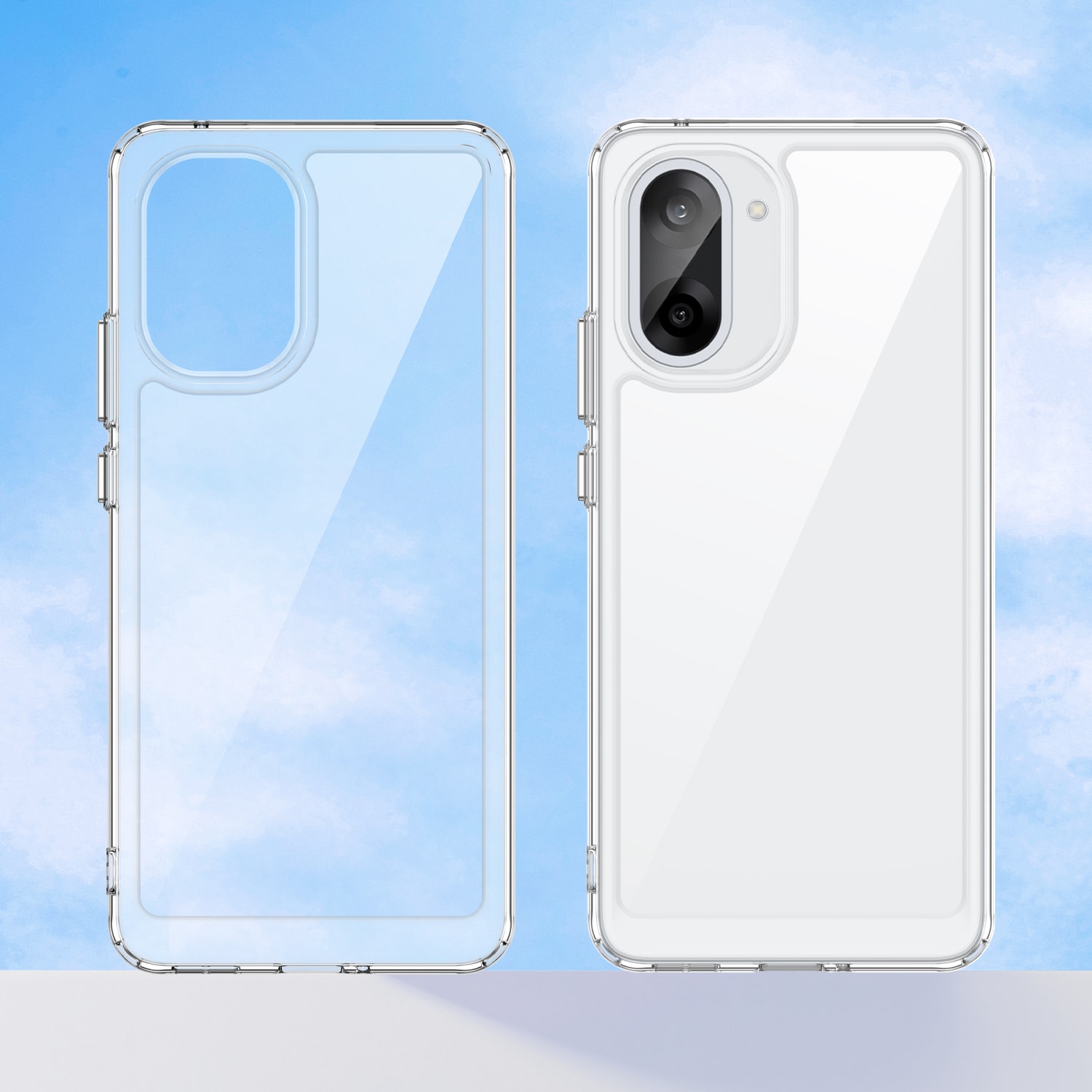 OnePlus Nord CE5 Crystal Hybrid-deksel, Gjennomsiktig