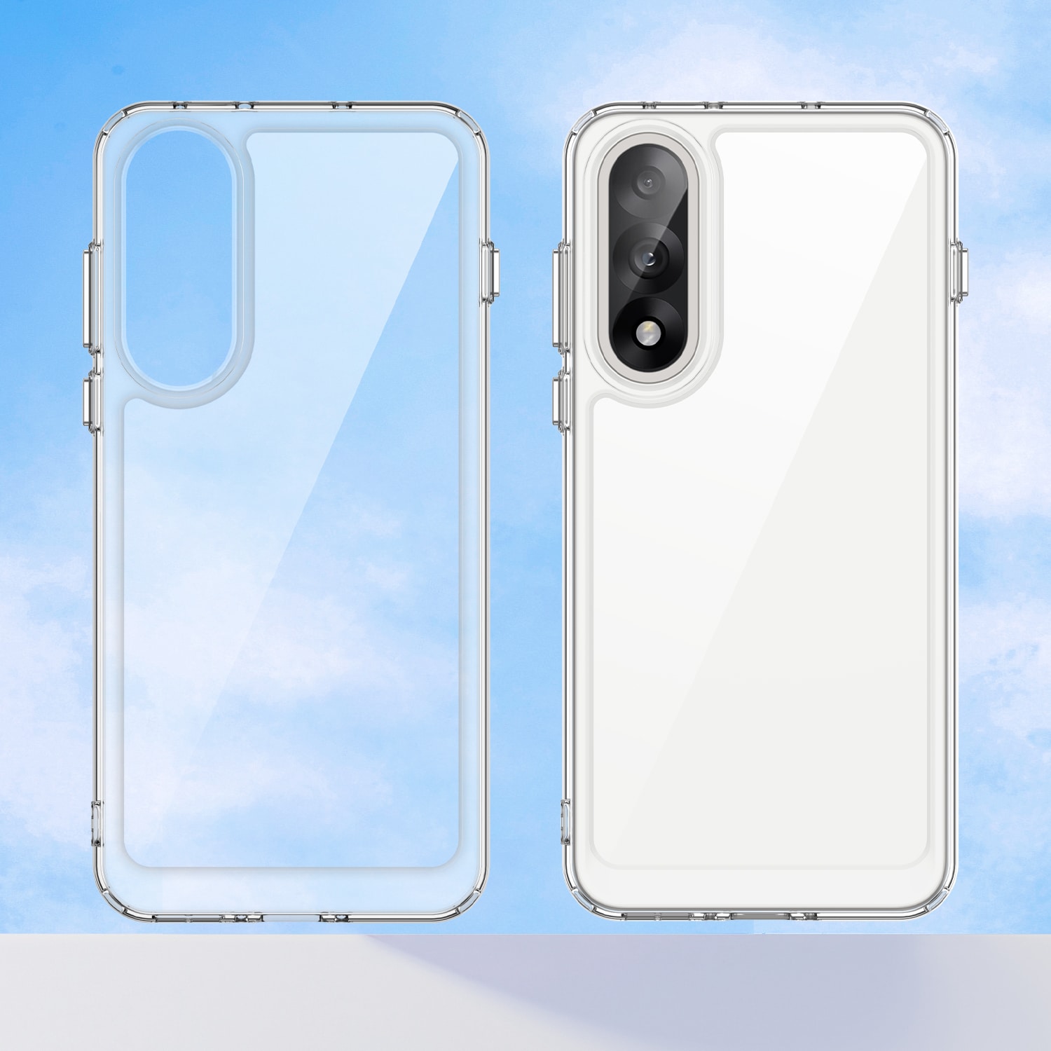  OnePlus Nord 5 Crystal Hybrid-deksel, Gjennomsiktig
