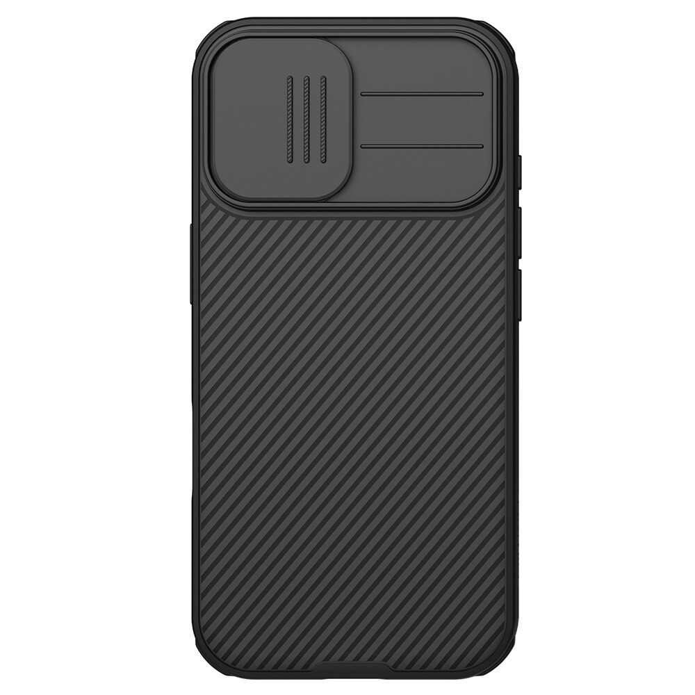 iPhone 17 Deksel med kameralinsebeskyttelse - CamShield, Svart