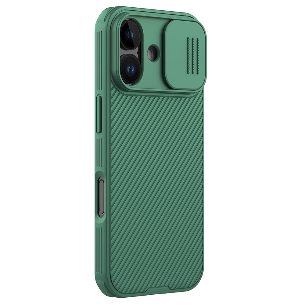 iPhone 17 Deksel med kameralinsebeskyttelse - CamShield, Grønn