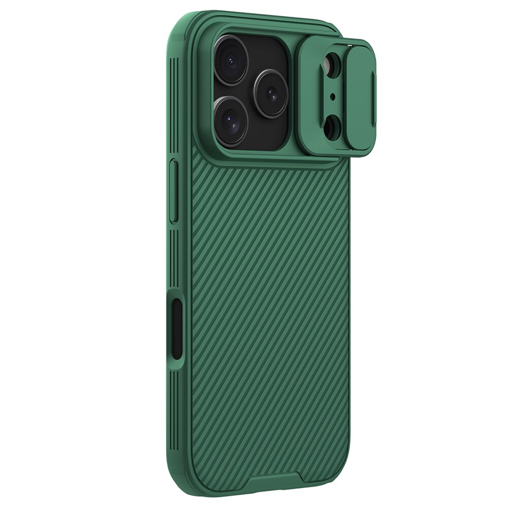 iPhone 17 Pro Deksel med kameralinsebeskyttelse - CamShield, Grønn