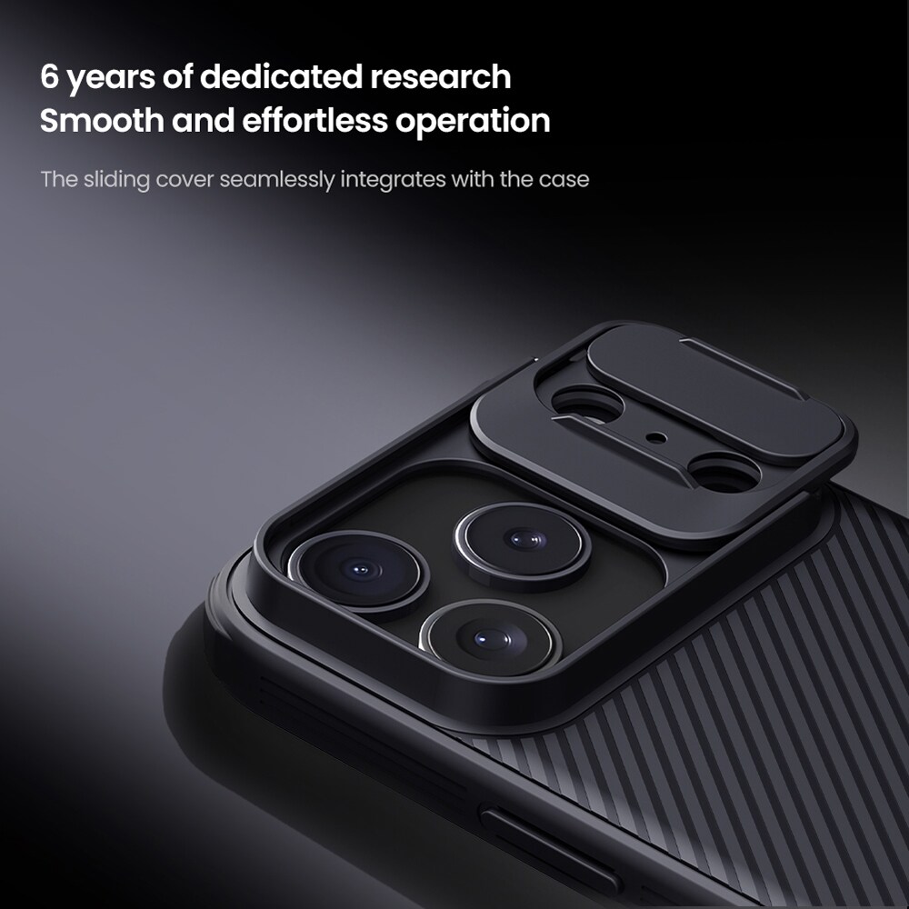 iPhone 17 Pro Deksel med kameralinsebeskyttelse - CamShield, Grønn