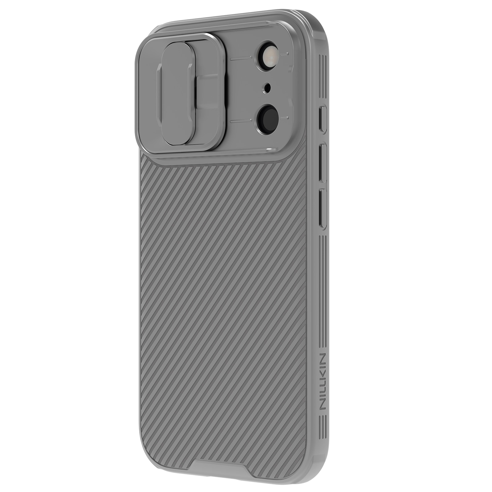 iPhone 17 Pro Deksel med kameralinsebeskyttelse - CamShield, Grå