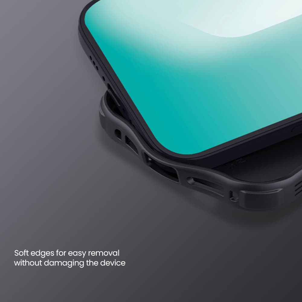iPhone 17 Pro Deksel med kameralinsebeskyttelse - CamShield, Grå