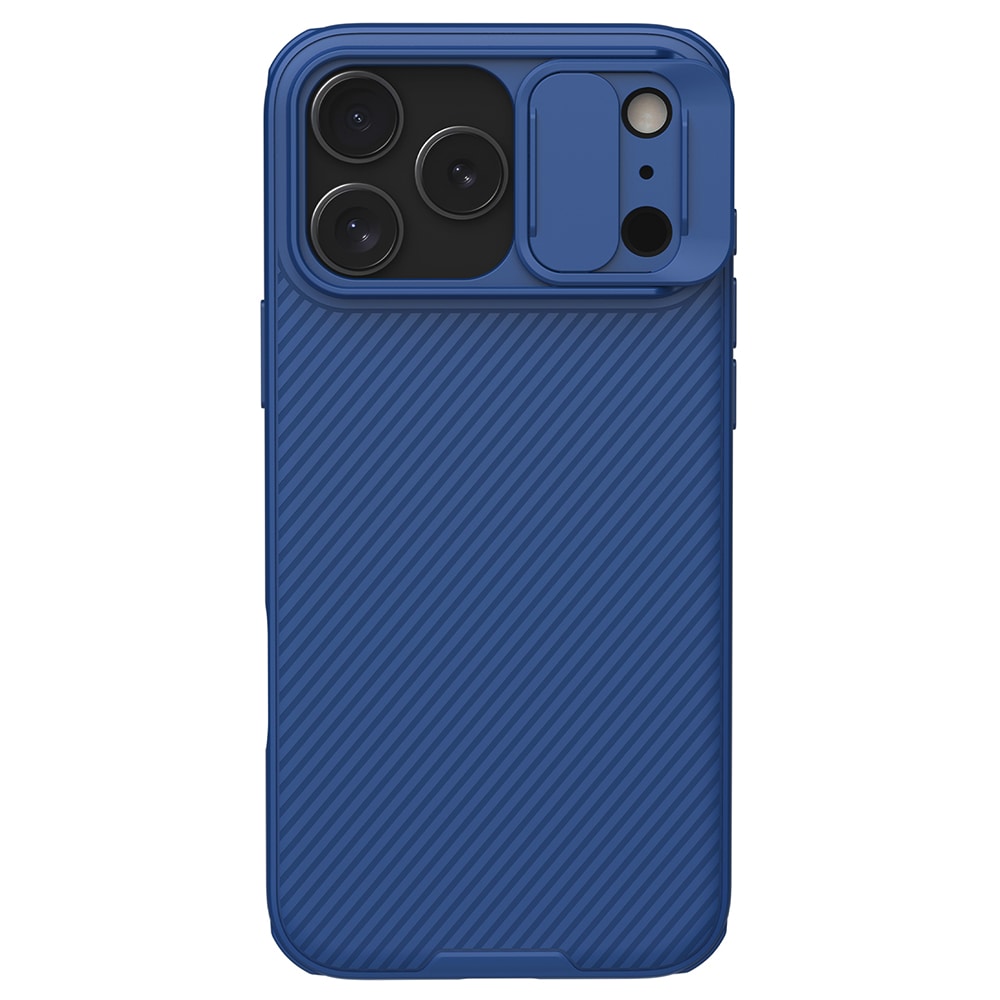 iPhone 17 Pro Max Deksel med kameralinsebeskyttelse - CamShield, Blå