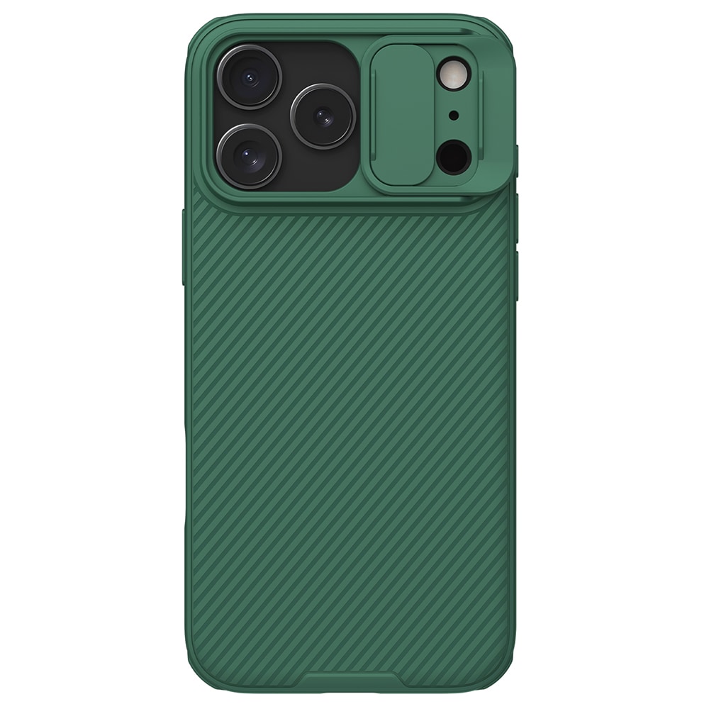 iPhone 17 Pro Max Deksel med kameralinsebeskyttelse - CamShield, Grønn