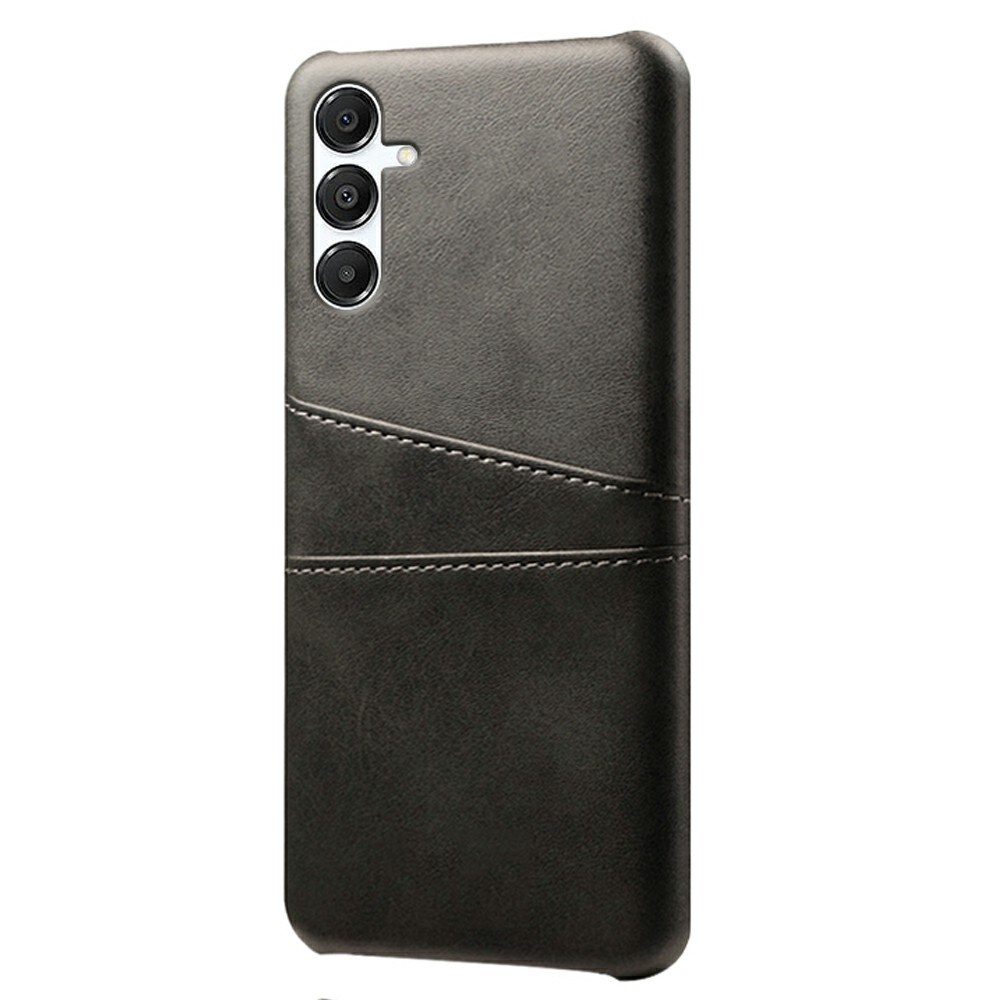 Samsung Galaxy A17 Stilig deksel med 2 kortlommer, Svart