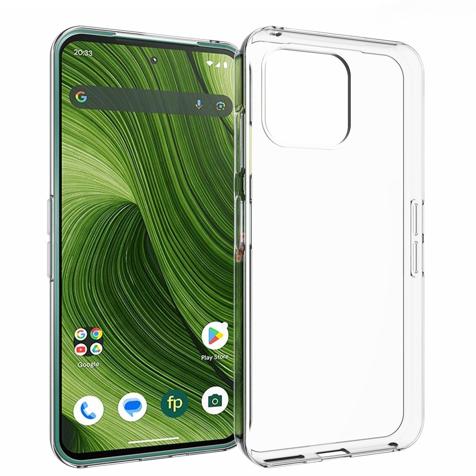 Fairphone 6 Tynt TPU-deksel, Gjennomsiktig