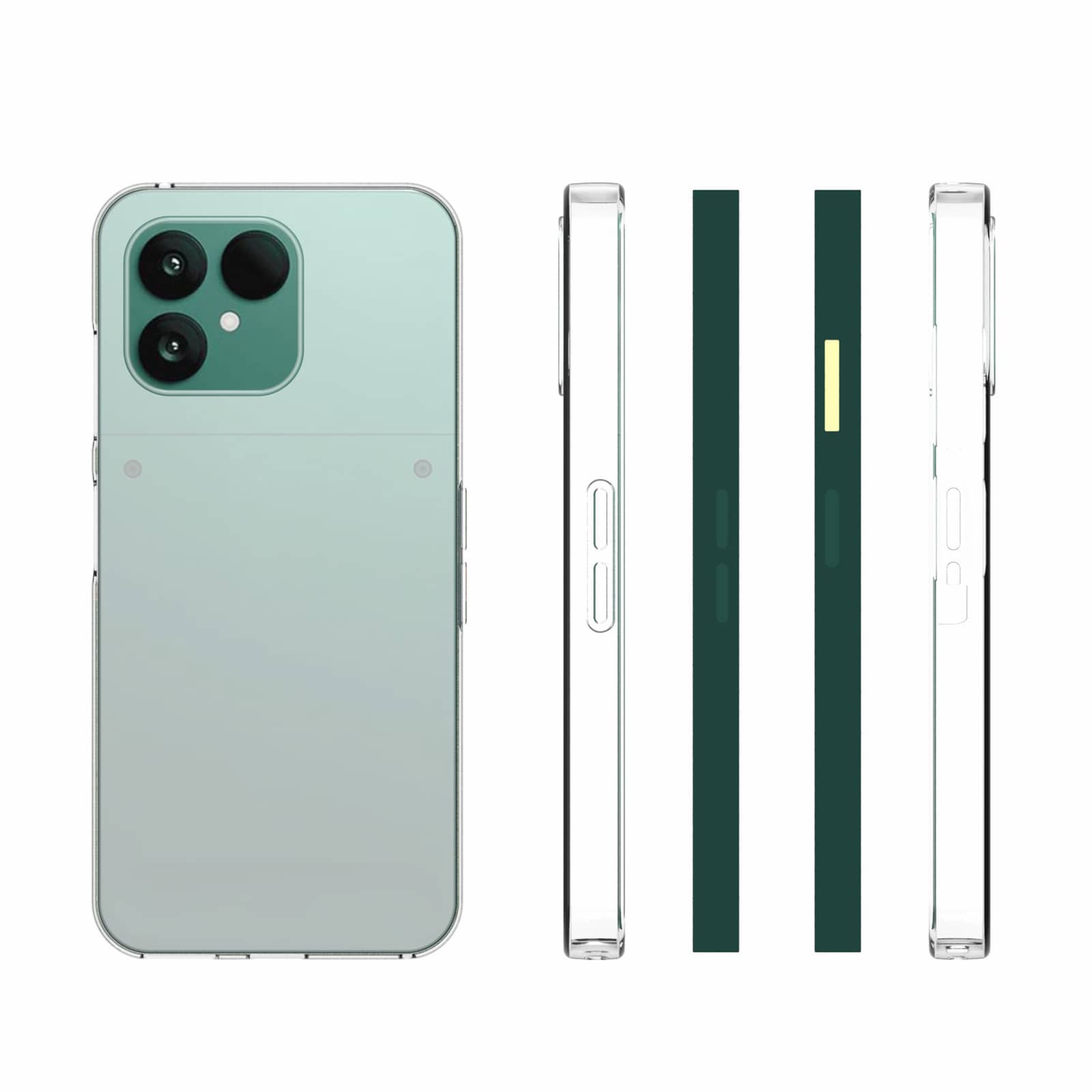  Fairphone 6 Tynt TPU-deksel, Gjennomsiktig