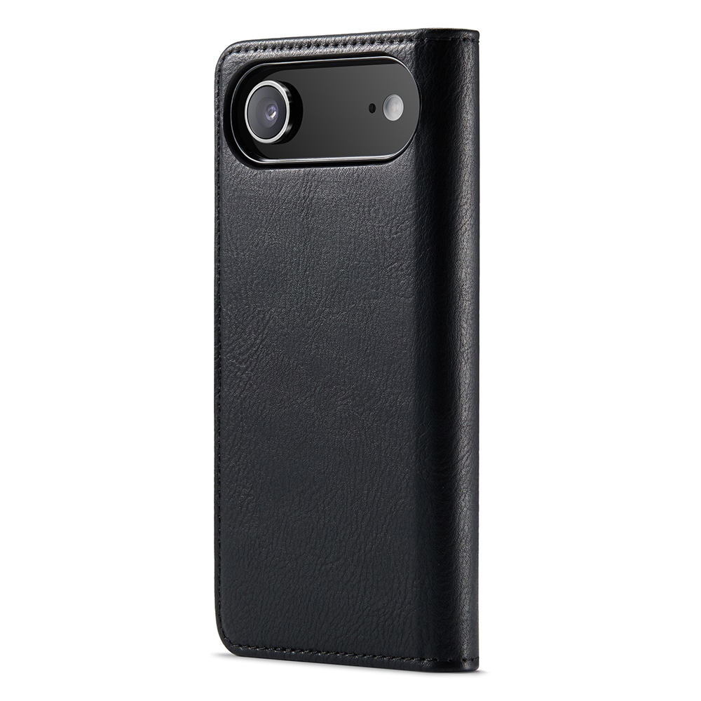 iPhone 17 Air Lommeboketui med avtakbart deksel, Black