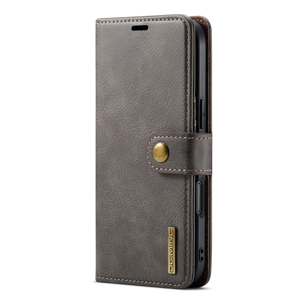 iPhone 17 Air Lommeboketui med avtakbart deksel, Brown