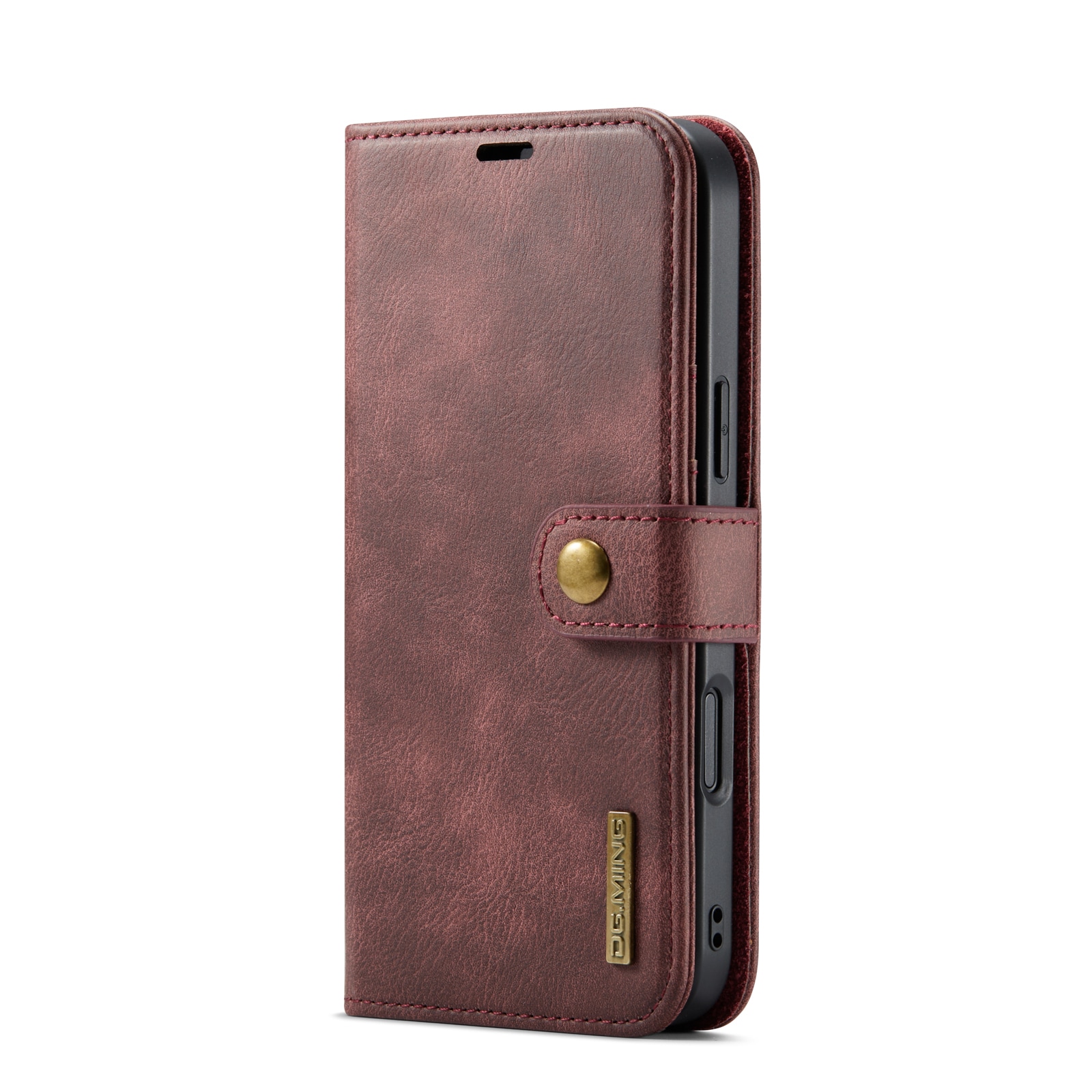 iPhone 17 Pro Max Lommeboketui med avtakbart deksel, Red