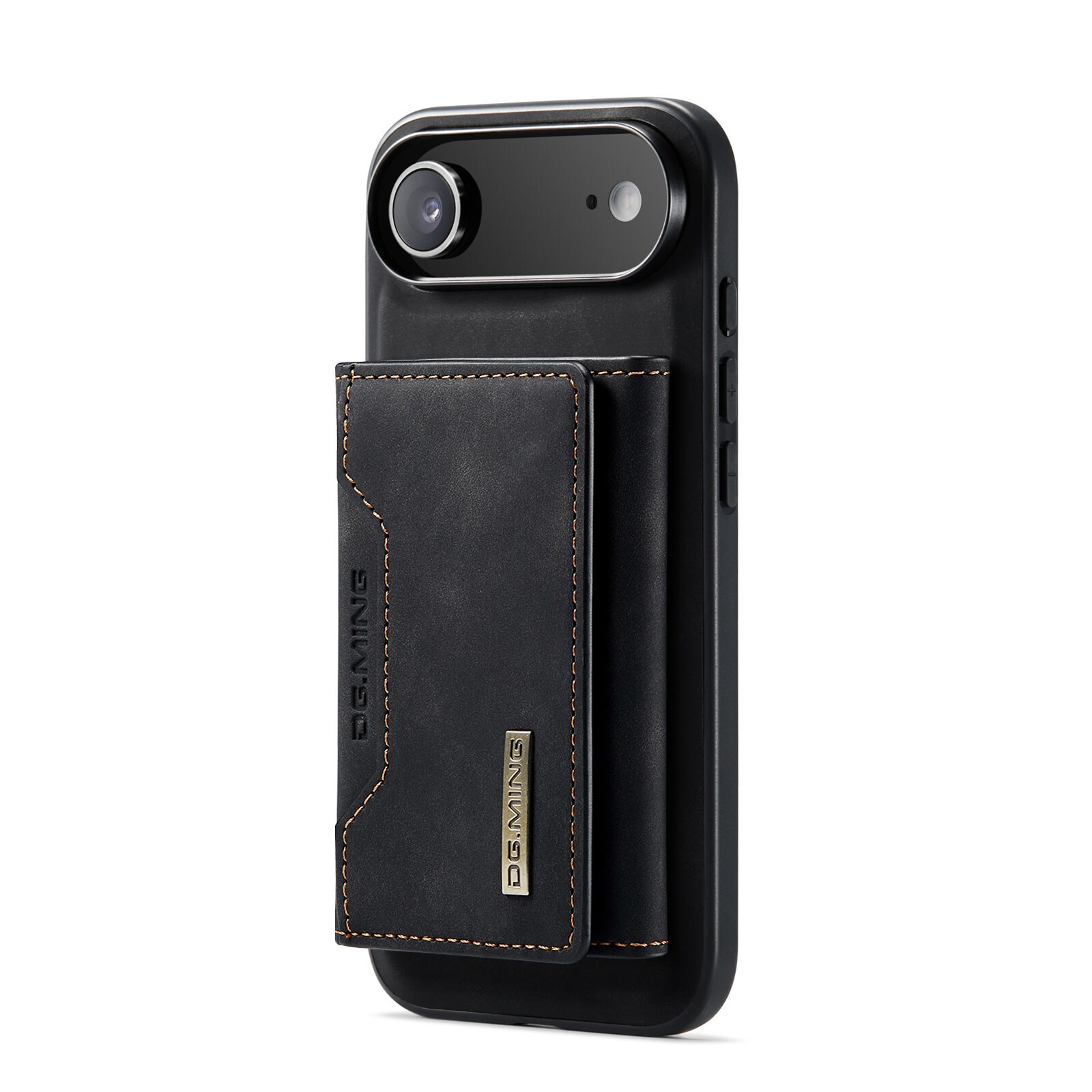 iPhone 17 Air Deksel med avtakbar lommebok, Svart