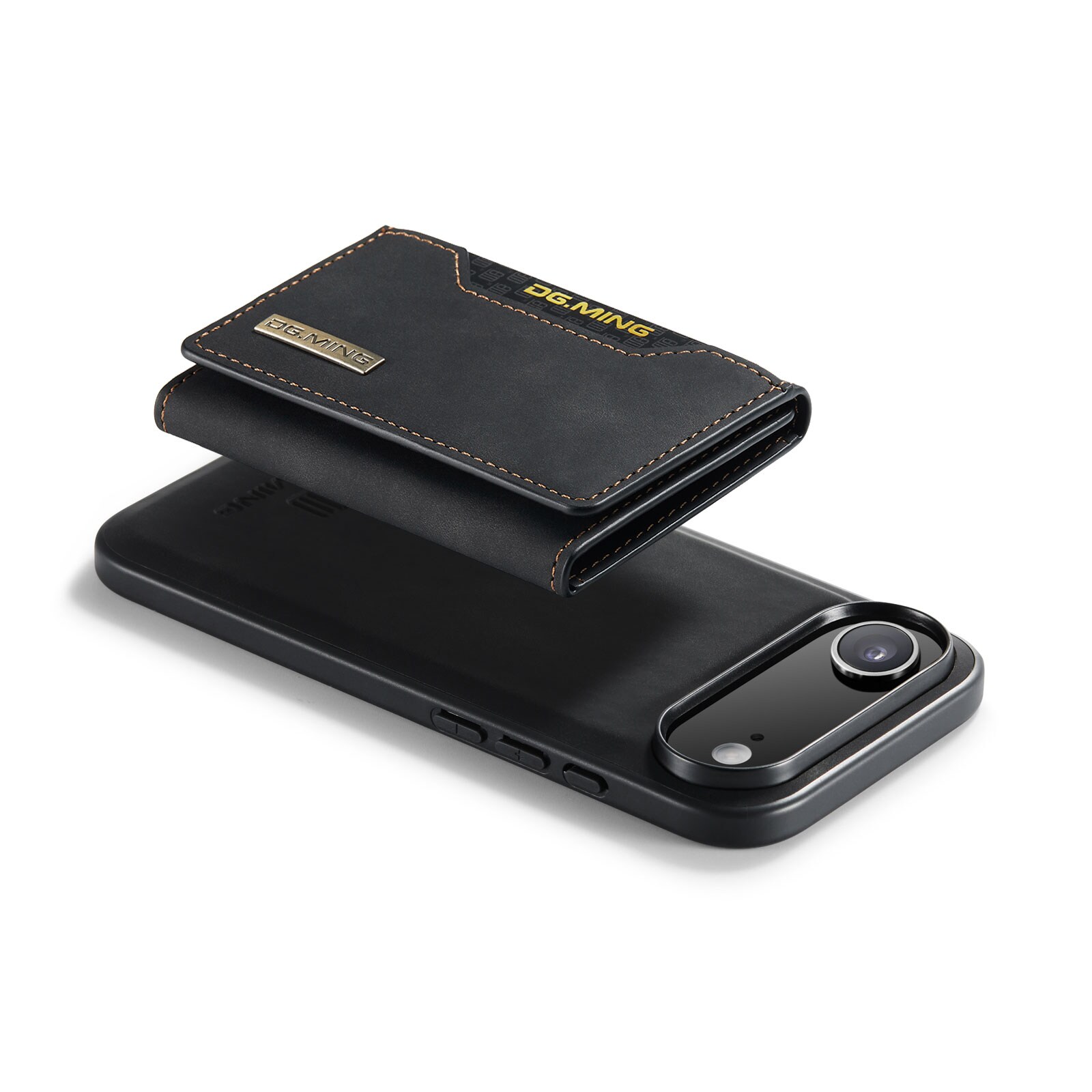 iPhone 17 Air Deksel med avtakbar lommebok, Svart