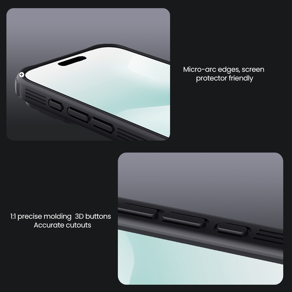 iPhone 17 Pro MagSafe-deksel med kamerabeskyttelse - CamShield, Svart