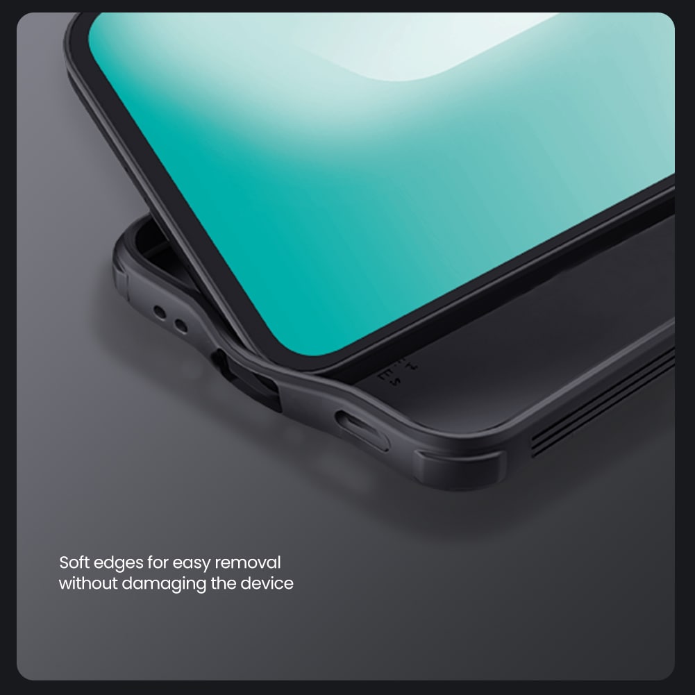 Samsung Galaxy S25 FE Deksel med kameralinsebeskyttelse - CamShield, Svart