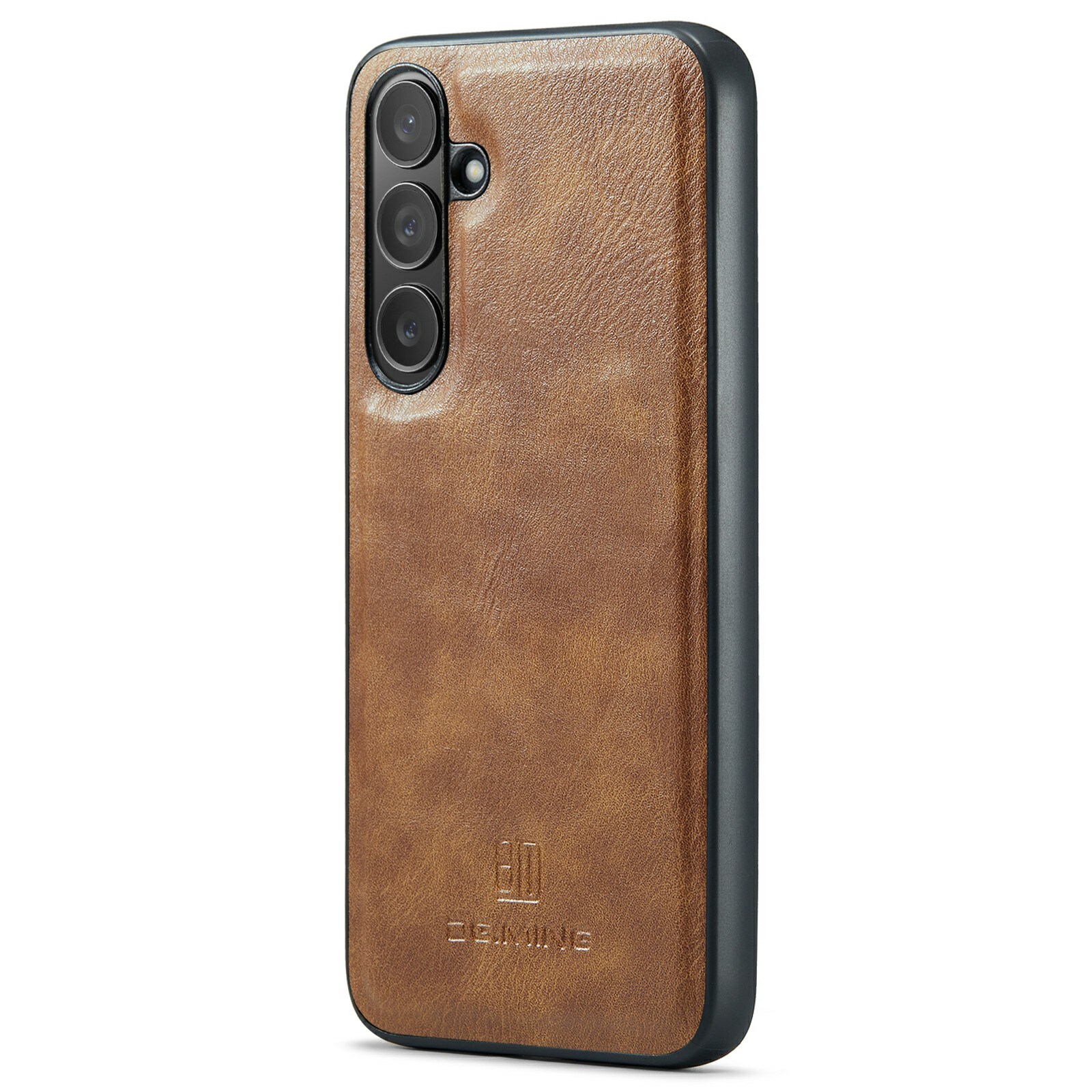 Samsung Galaxy S25 FE Lommeboketui med avtakbart deksel, Cognac