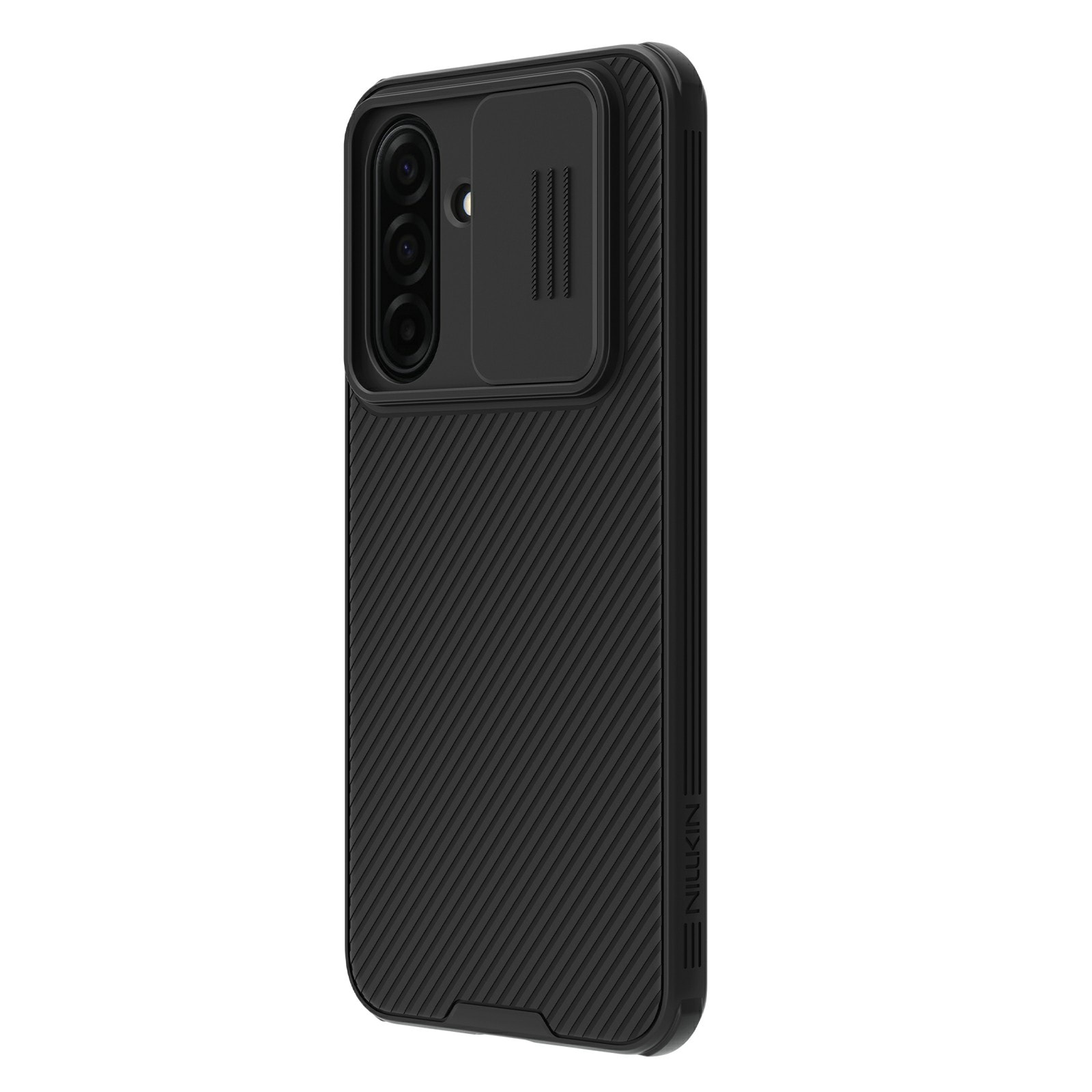 Samsung Galaxy A17 Deksel med kameralinsebeskyttelse - CamShield, Svart