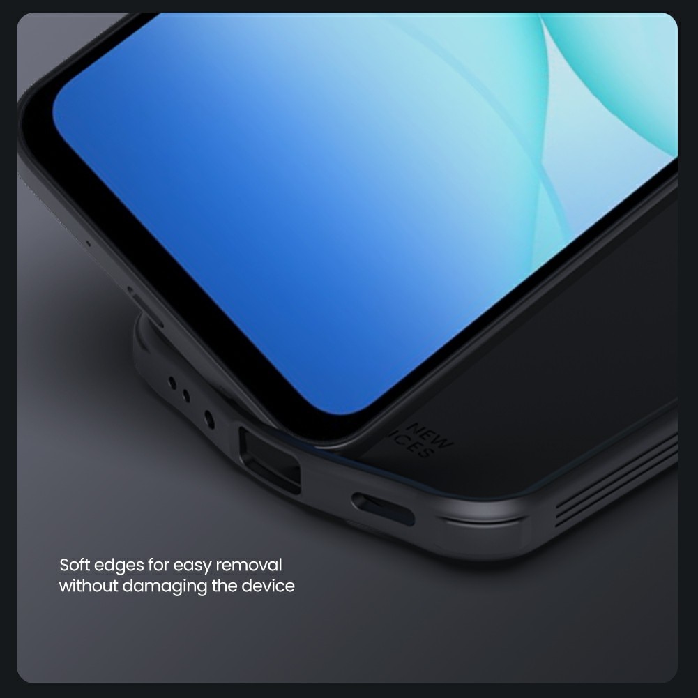 Samsung Galaxy A17 Deksel med kameralinsebeskyttelse - CamShield, Svart