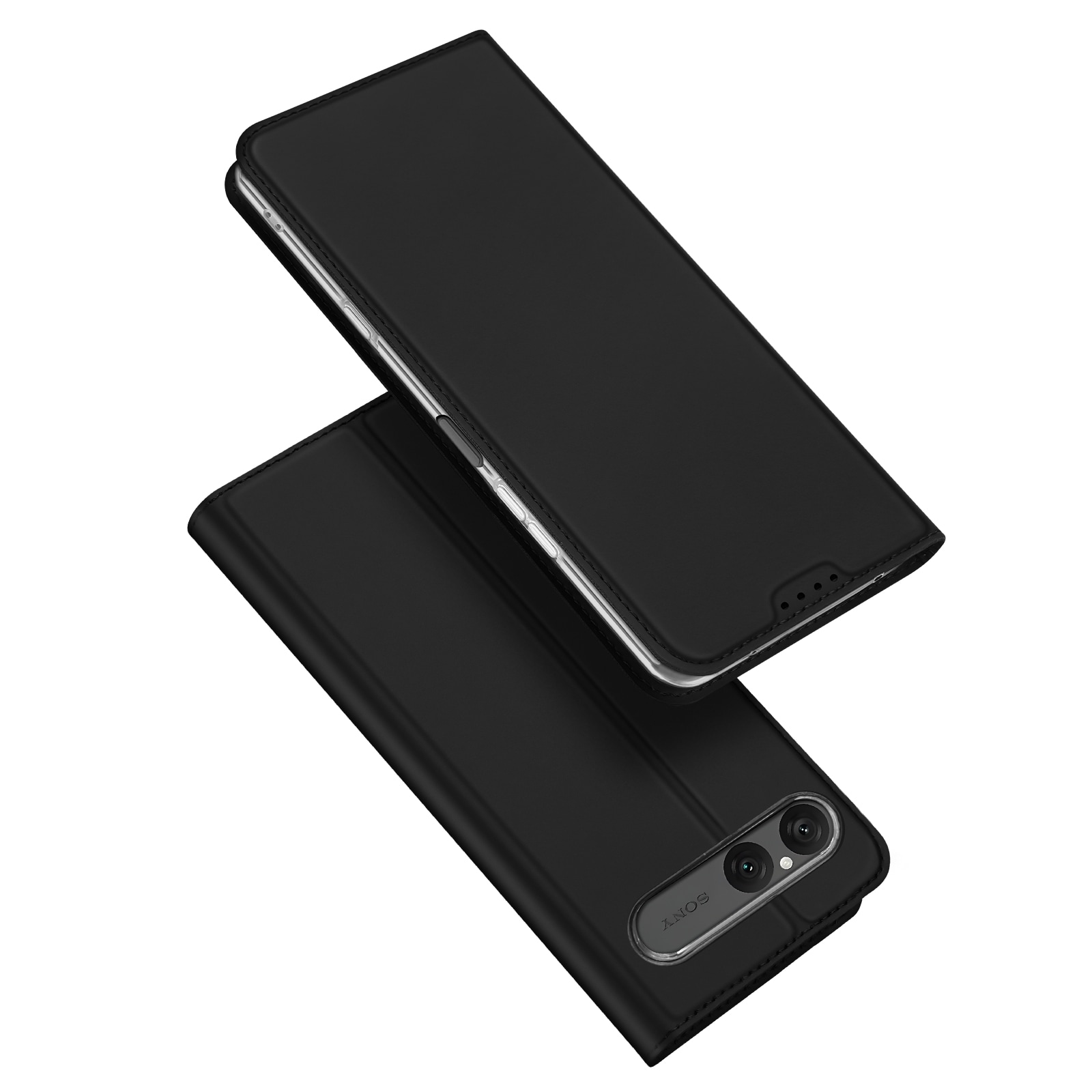 Sony Xperia 10 VII Slankt mobiletui, Svart