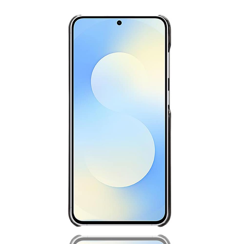 Samsung Galaxy S25 FE Stilig deksel med 2 kortlommer, Svart